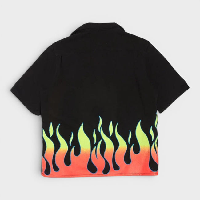 Parker Flame Hemd Flame Schwarz