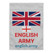 ENGLISH ARMY - Garden flag