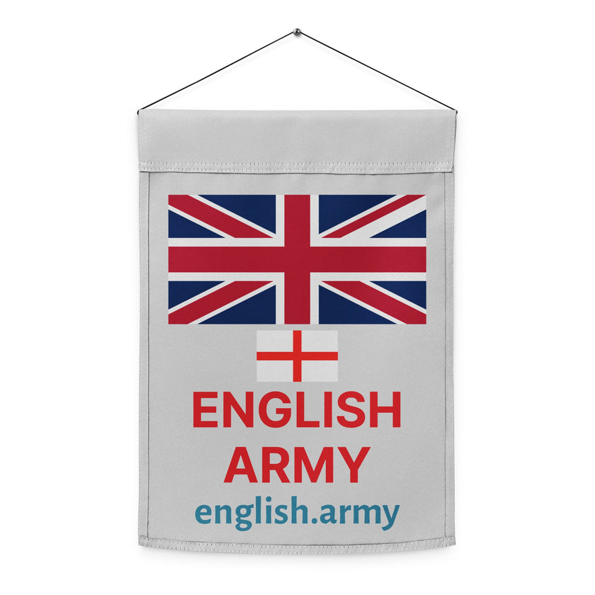 ENGLISH ARMY - Garden flag