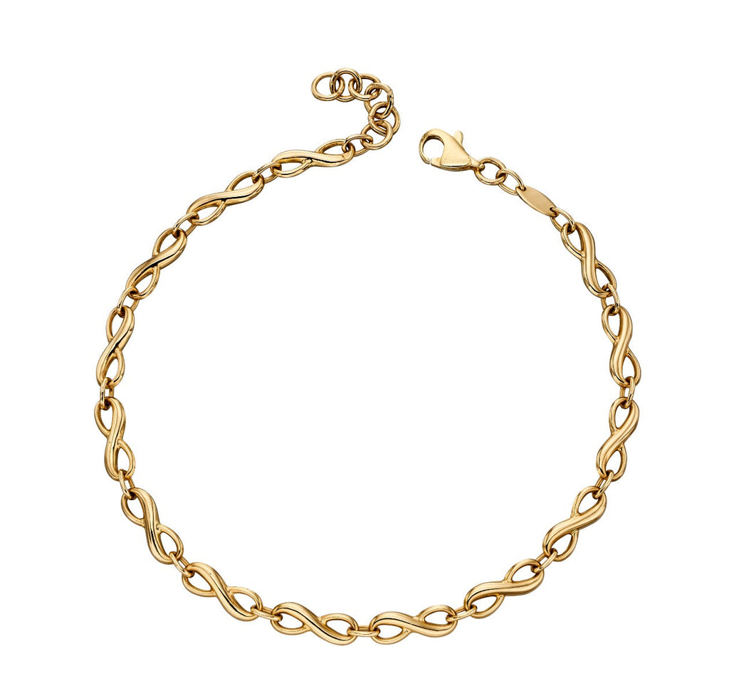 Elements Gold Infinity Tennisarmband