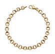 Elements Gold Kreismaschen-Armband