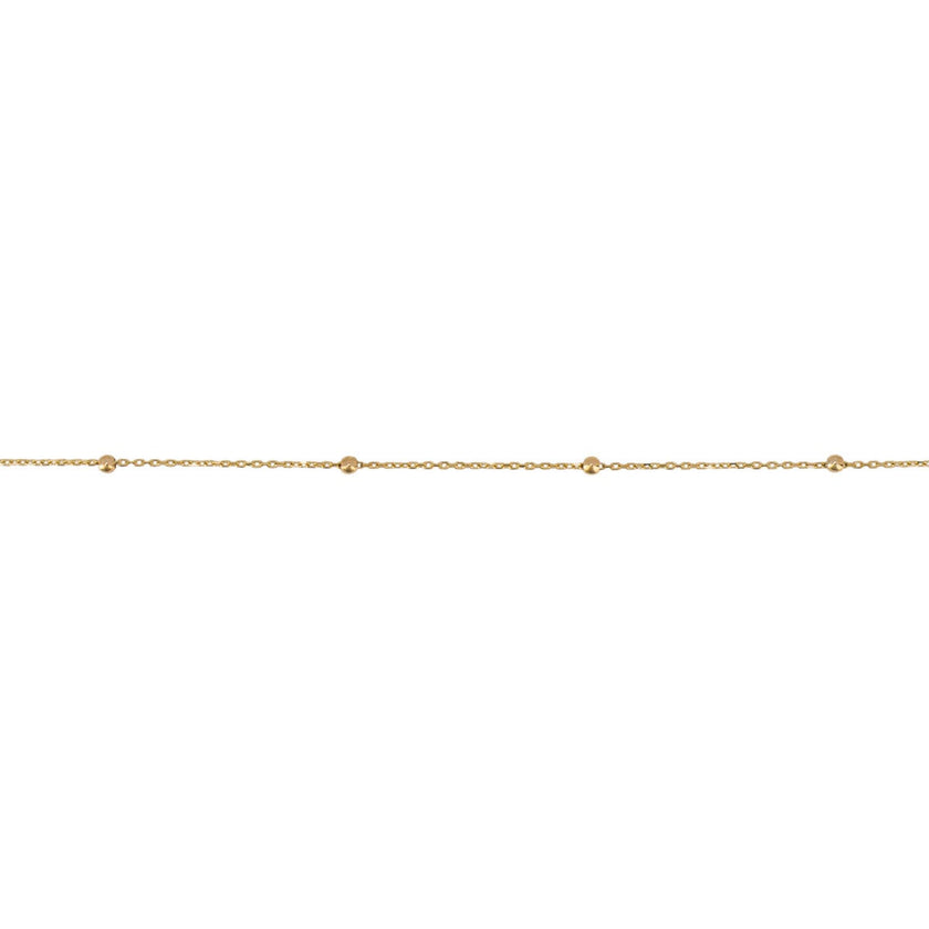 Elements Gold Feingliedriges Kugelarmband