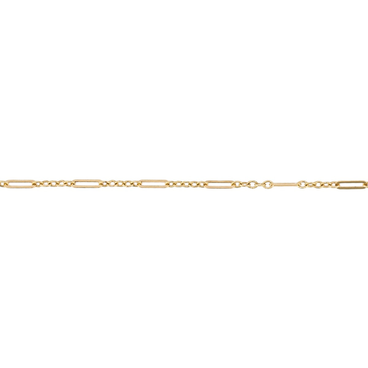 Elements Gold Mixed Length Link Bracelet