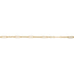 Elements Gold Mixed Length Link Bracelet