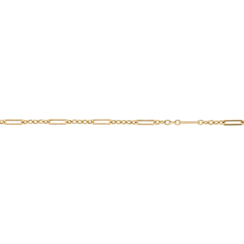 Elements Gold Mixed Length Link Bracelet