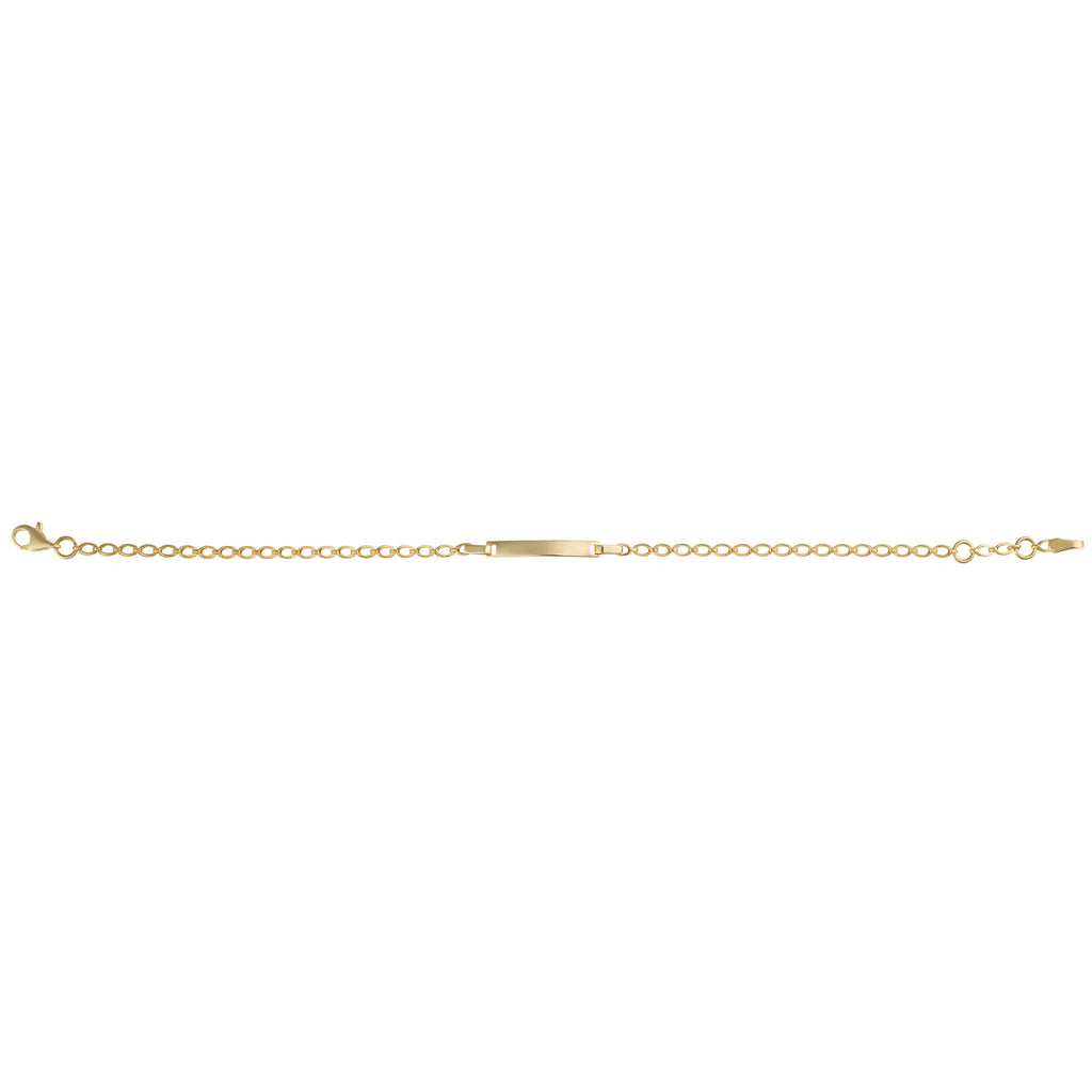 Elements Gold ID Bracelet