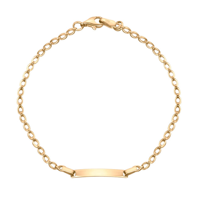 Elements Gold ID Bracelet