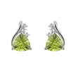 Elements Gold Trillion Semi-Precious Stud Earrings