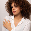 Elements Gold Elongated Semi-Precious Hook Earrings