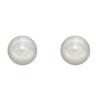 Elements Gold Pearl Stud Earrings
