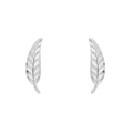 Elements Gold Feather Stud Earrings