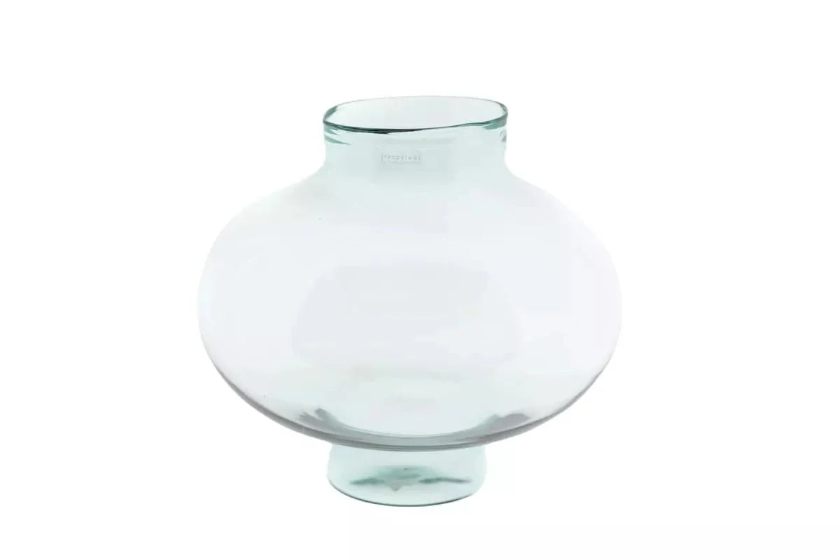 Vase MD1 RECYCLED Glass- CLEAR by DutZ