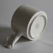 Gesture Ceramic Cup – Handmade Porcelain Coffee Cup（Okay）