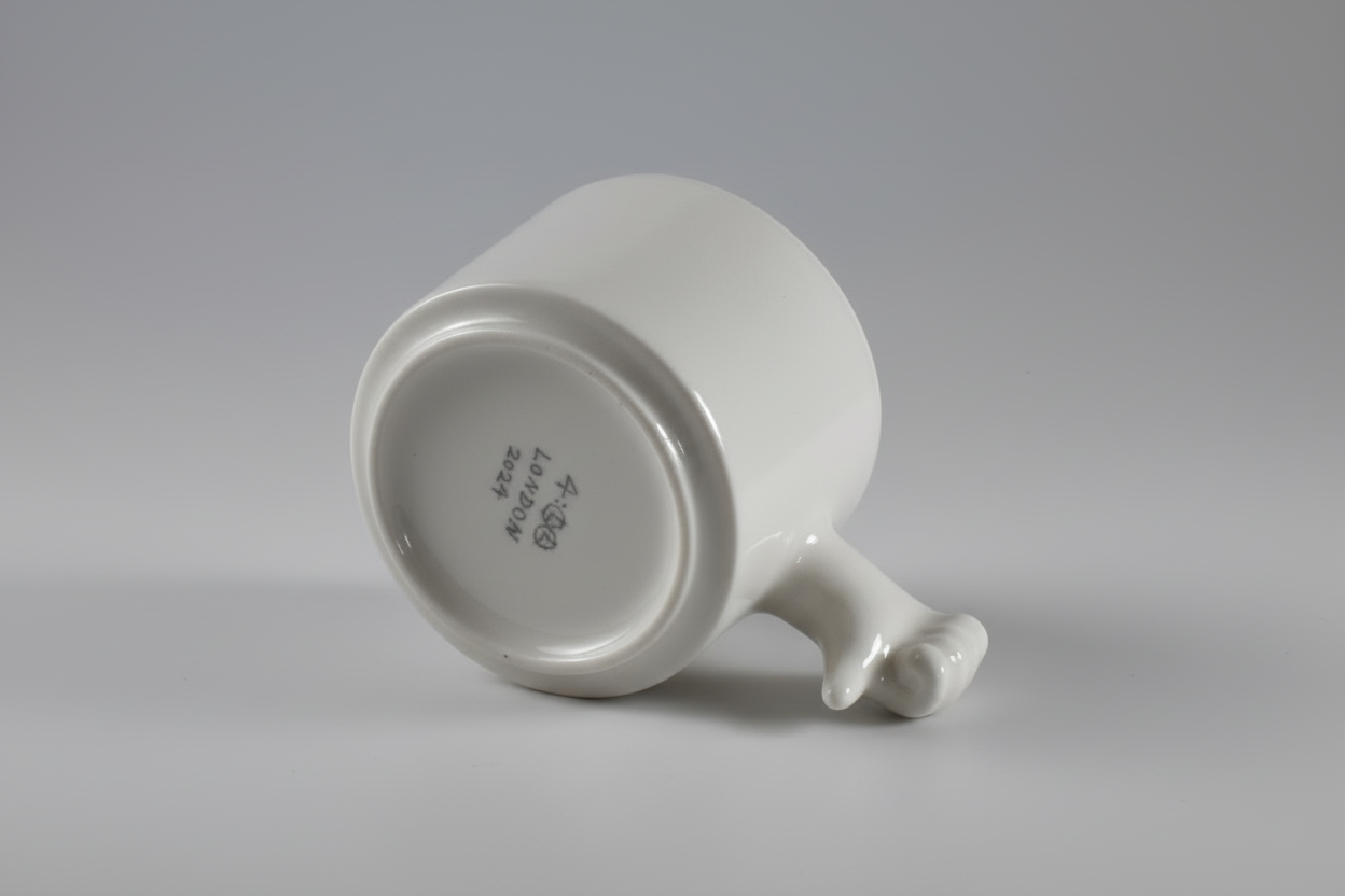 Taza de Cerámica Gesto – Taza de Café de Porcelana Hecha a Mano（Pulgar abajo）