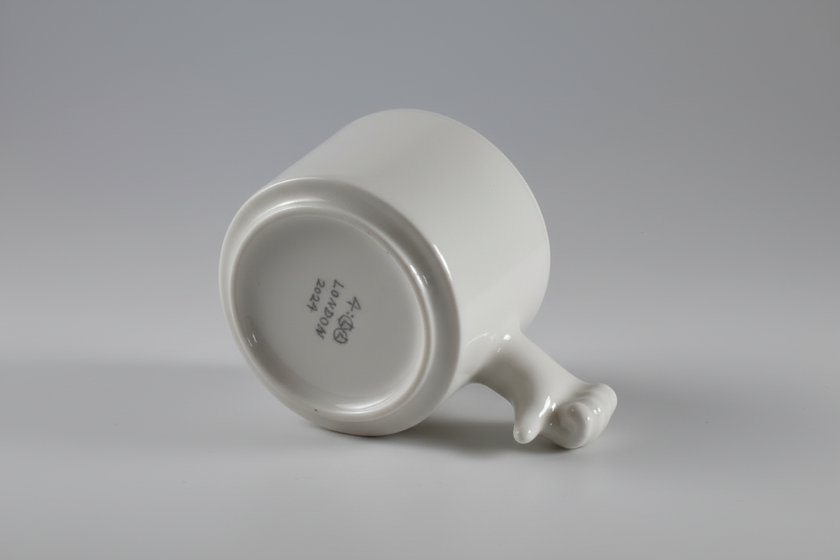 Gesture Ceramic Cup – Handmade Porcelain Coffee Cup（Thumb  down）