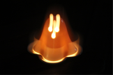 Ghost Tealight Holder – Handmade Ceramic Candle Holder
