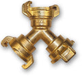 Claw Brass - 3 Way Connector