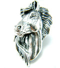 Silver Steed Signature Horse head Pendant