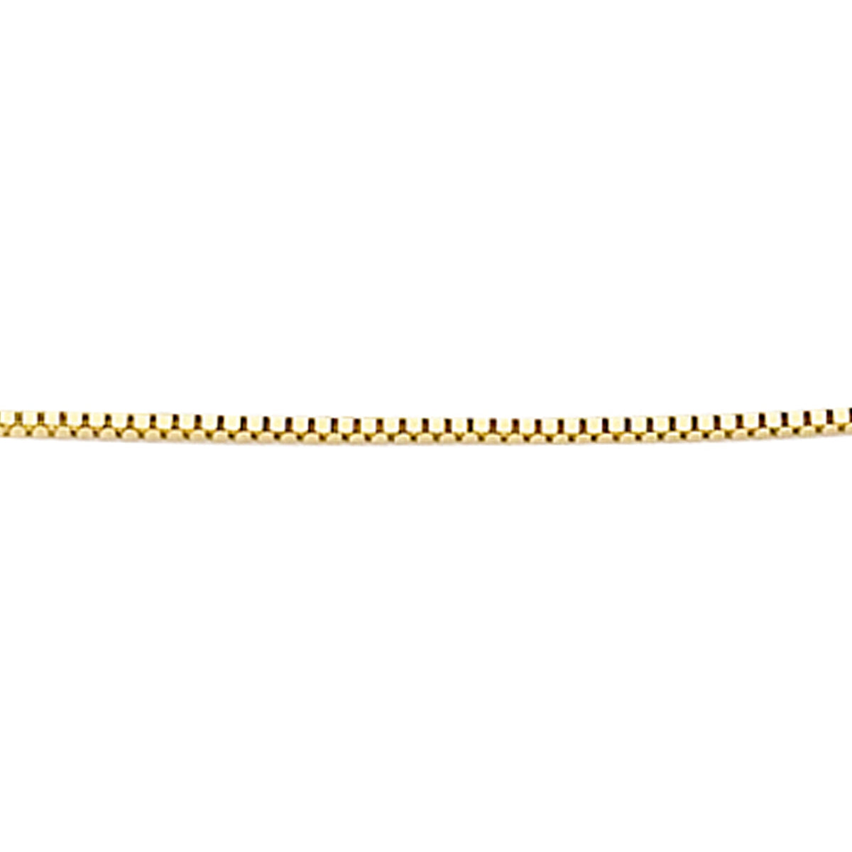 Elements Gold Venetian Box Chain 41cm-46cm