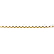 Elements Gold Venetian Box Chain 41cm-46cm
