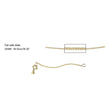 Elements Gold 1mm Curb Chain