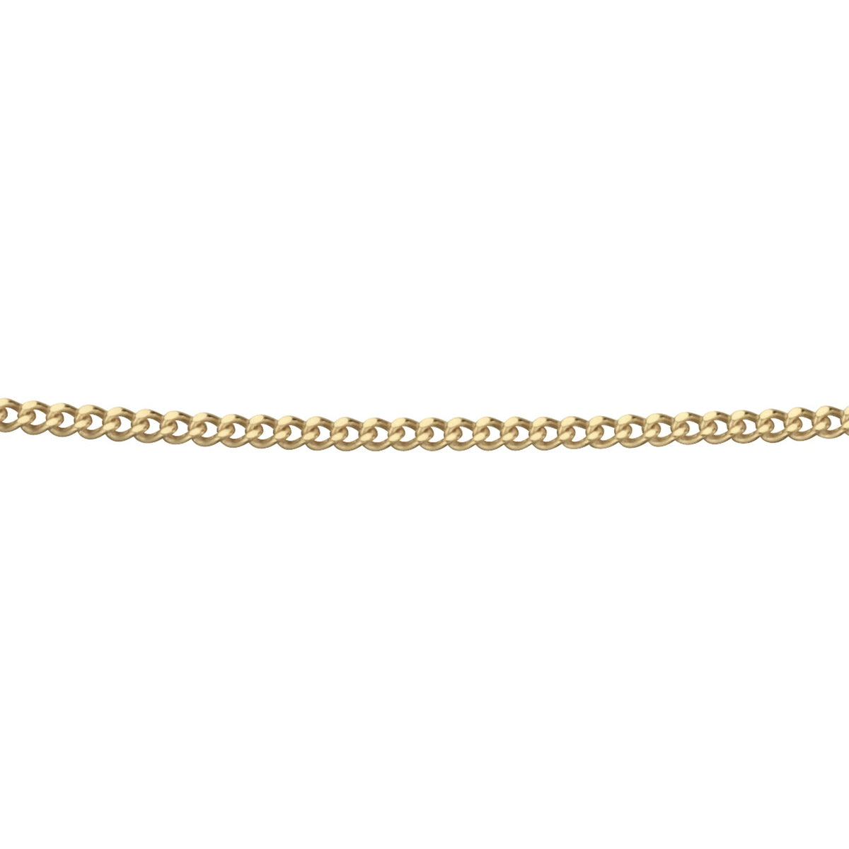 Elements Gold 1mm Curb Chain