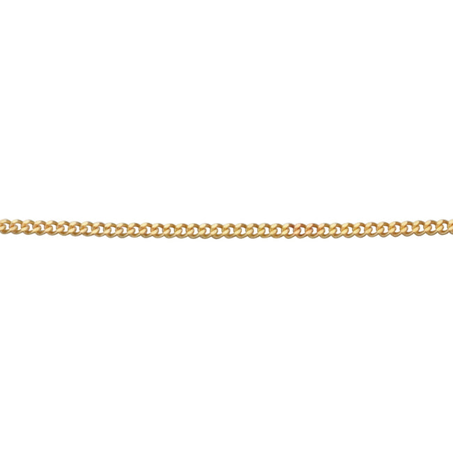 Elements Gold Cadena barbada de 0,6 mm y 46 cm