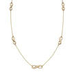 Elements Gold Infinity Station Necklace