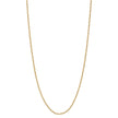 Elements Gold 0.7mm Diamond Cut Trace Chain 56cm-61cm