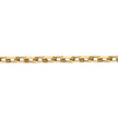 Elements Gold 0.7mm Diamond Cut Trace Chain 56cm-61cm
