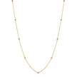 Elements Gold Kette mit Kugeln