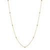 Elements Gold Kette mit Kugeln