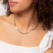 Elements Gold Herringbone Chain Necklace