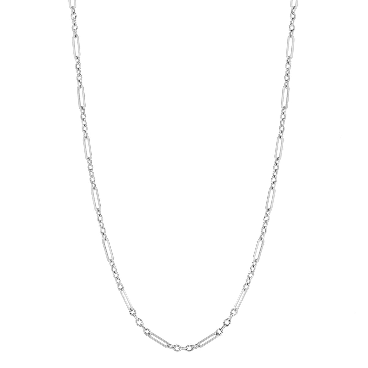 Elements Gold Mixed Length Link Chain Necklace