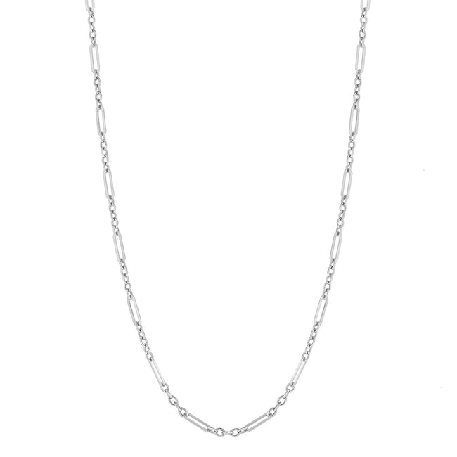 Elements Gold Mixed Length Link Chain Necklace