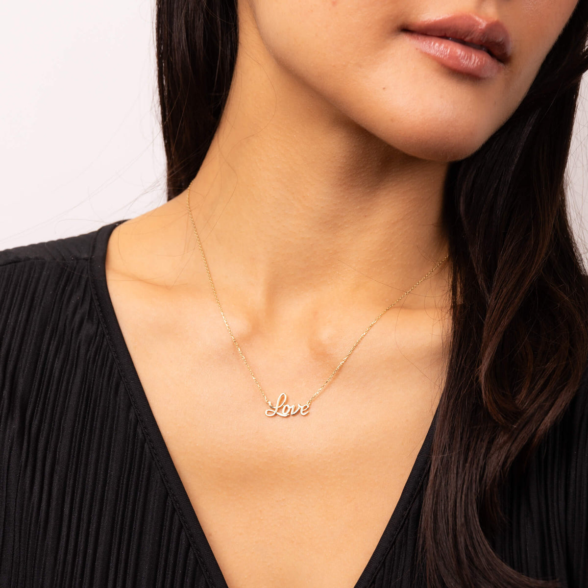 Elements Gold Love Necklace