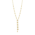 Elements Gold Kugelkette Lariat-Halskette