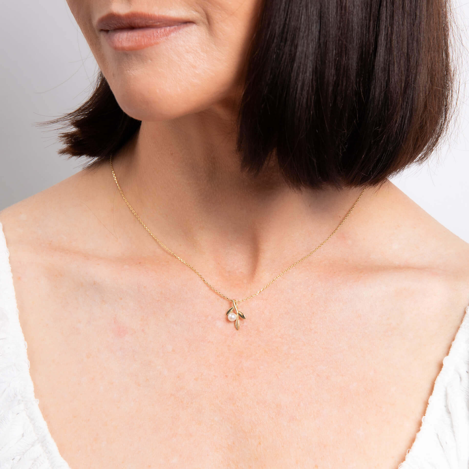 Elements Gold Willow Halskette