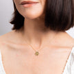 Elements Gold Halskette mit Englischer Rose