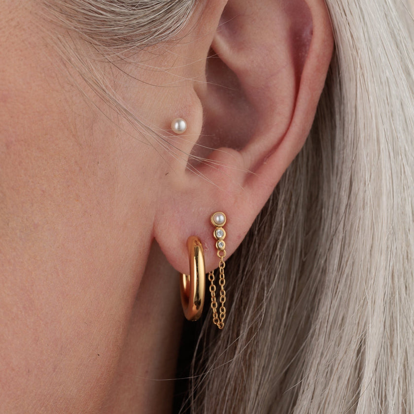 Hannah Martin Chunky Hoop Earrings
