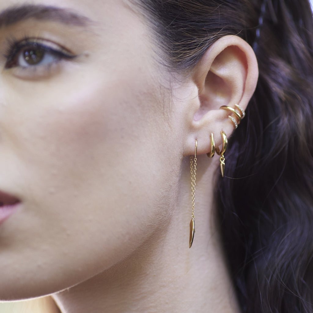Claw Huggie Earrings