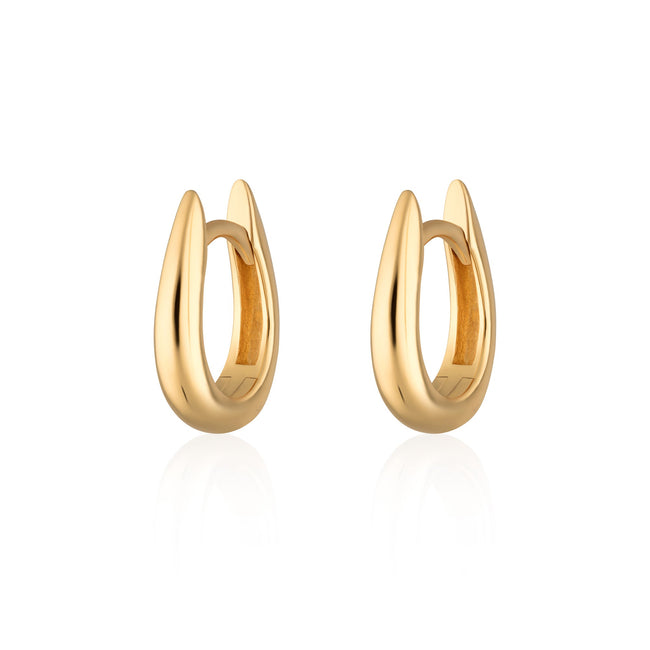 Pendientes Huggie de Garra