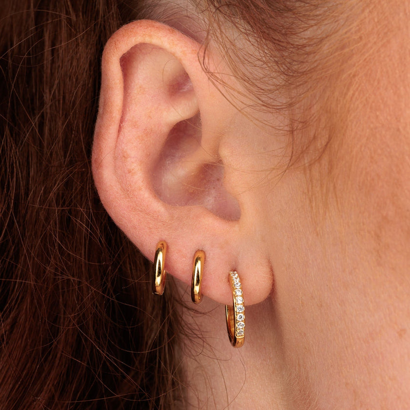 Huggie Hoop Earrings