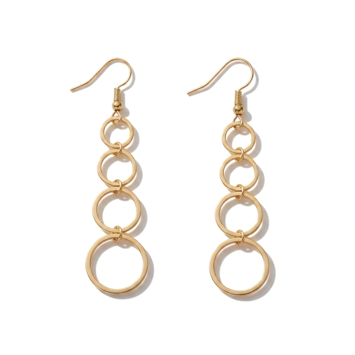 Gold Drop Earrings