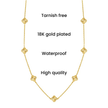 Gold Clover necklace