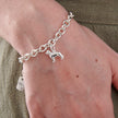 Golden Retriever Silber Hund Charme Armband