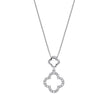 Elements Gold Diamond Quatrefoil Pendant
