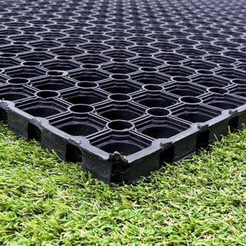 Grasslock Ground Protection Grass Tiles