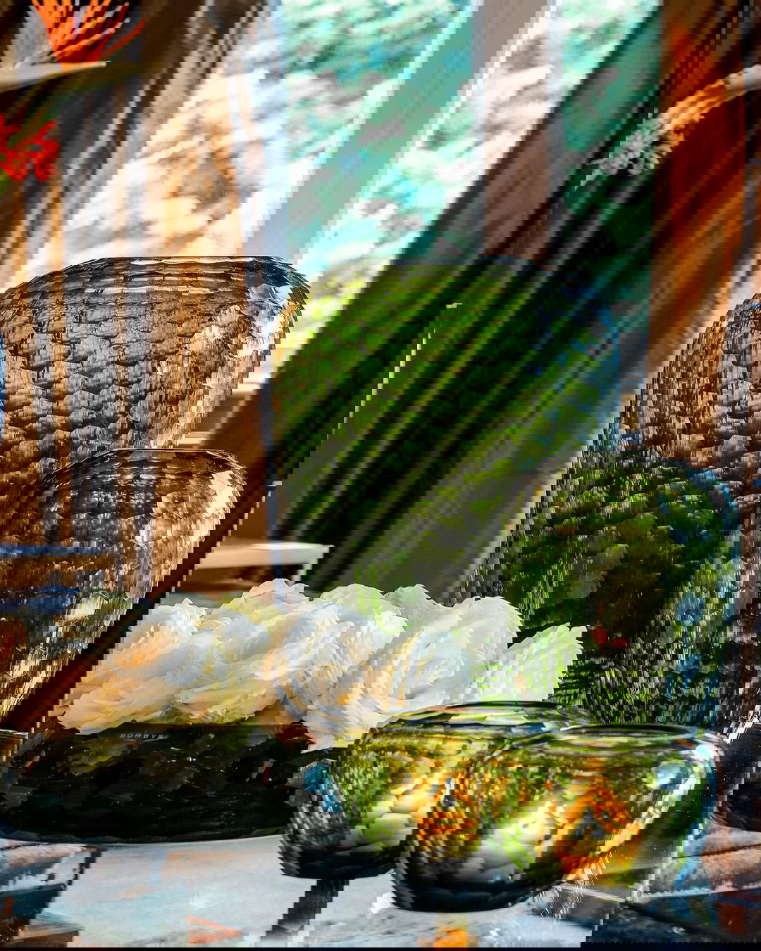 EMERALD CANDLEHOLDER - H10 D14 cm - Olive