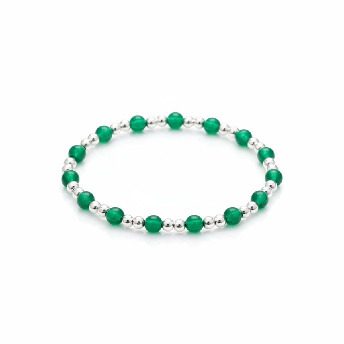 Green Gemstone Bracelet